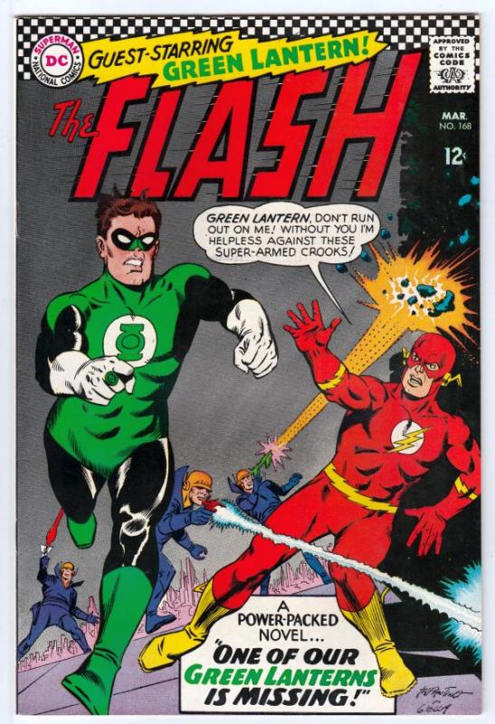 Flash, The #168 (Mar-67) NM+ Super-High-Grade Flash