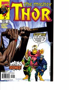 Lot Of 5 Mighty Thor Marvel Comic Books #14 15 16 17 18 Avengers Thanos Hulk DC3