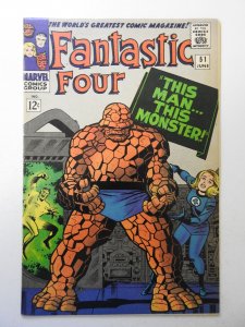 Fantastic Four #51 (1966) FN+ Condition see desc