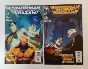 SUPERMAN SHAZAM: FIRST THUNDER 1-4 COMPLETE SET NM DC COMICS 2005