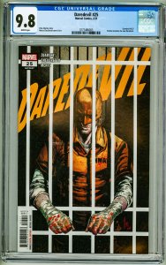 Daredevil #25 (2021) CGC 9.8! Elektra becomes the new Daredevil!