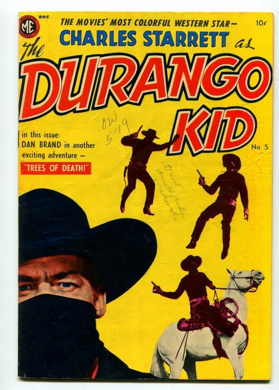 DURANGO KID #5 1950-CHARLES STARRETT-FN/VF