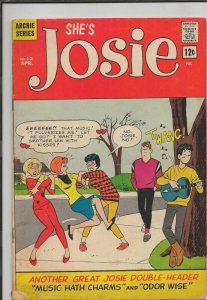 She's Josie and the Pussycats #12 ORIGINAL Vintage 1965 Archie Comics
