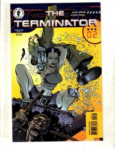 Lot Of 5 Terminator Dark Horse Comic Books Special # 1 2 3 4 Alan Grant FM8