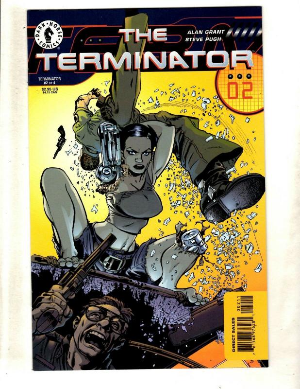 Lot Of 5 Terminator Dark Horse Comic Books Special # 1 2 3 4 Alan Grant FM8