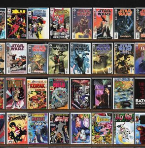 Huge Lot 150+ Comics with Star Wars, The Incredible Hulk, X, Grendel & More!