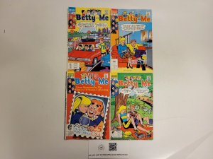 4 Betty and Me Archie Comic Books #184 185 186 187 18 TJ28