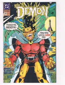 The Demon #18 FN DC Comics Comic Book Grant JLA Dec 1991 DE38 AD11