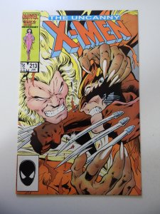 The Uncanny X-Men #213 (1987) VF- Condition