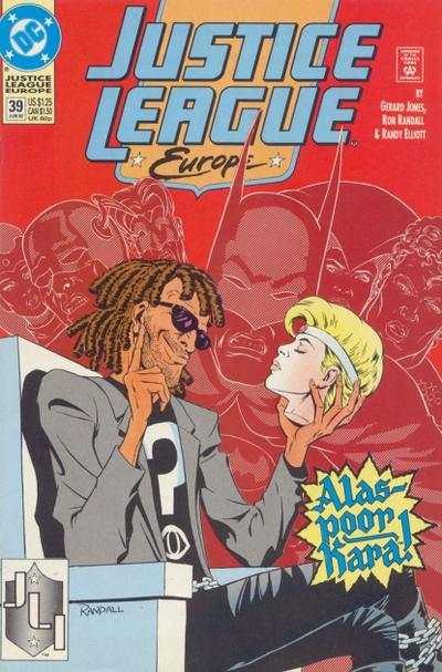 Justice League Europe #39, VF+ (Stock photo)