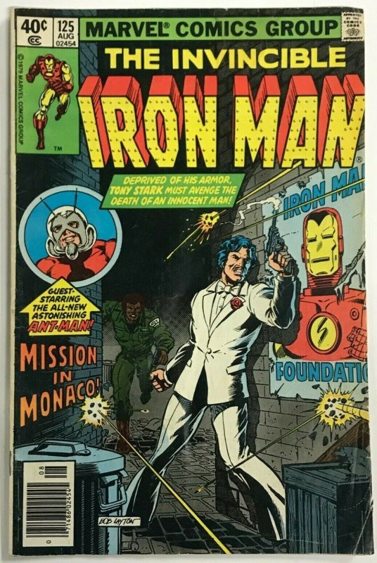 INVINCIBLE IRON MAN#125 VG 1979 MARVEL BRONZE AGE COMICS