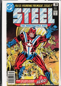 Steel, the Indestructible Man #1 (1978) Steel [Key Issue]