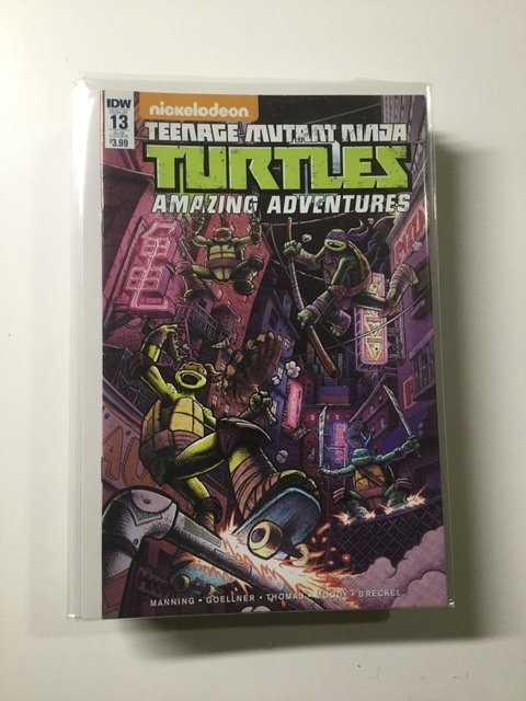 Teenage Mutant Ninja Turtles Amazing Adventures 13 Variant Near Mint IDW HPA