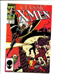 Classic X-Men #11 - Arthur Adams Cover Art! (9.0) 1987