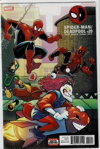 Spider-Man/Deadpool #20A VF/NM, (Can Spidey take his super heroing seriously?)