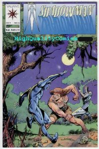 SHADOWMAN #6, NM, Valiant, Steve Ditko, Bob Hall, 1992, Family That Slays