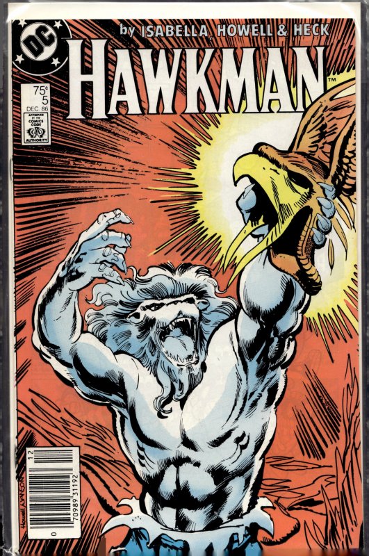 Hawkman #5 (1986) Hawkman