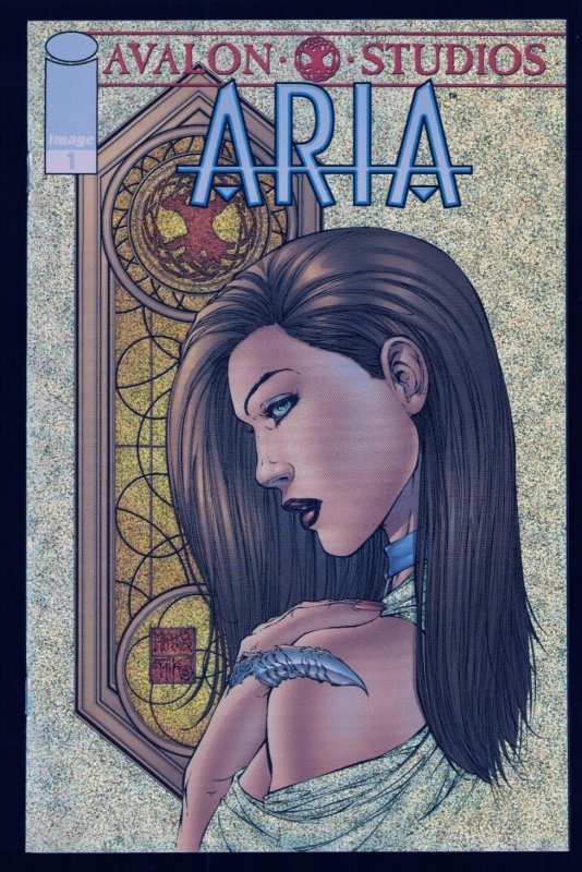 Aria #1 - Michael Turner Gold Speckle Edition Ltd to 5000 (9/9.2) 1999