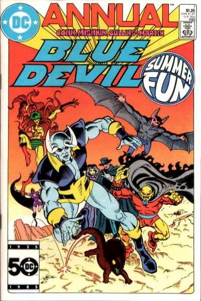 Blue Devil Annual #1, VF (Stock photo)