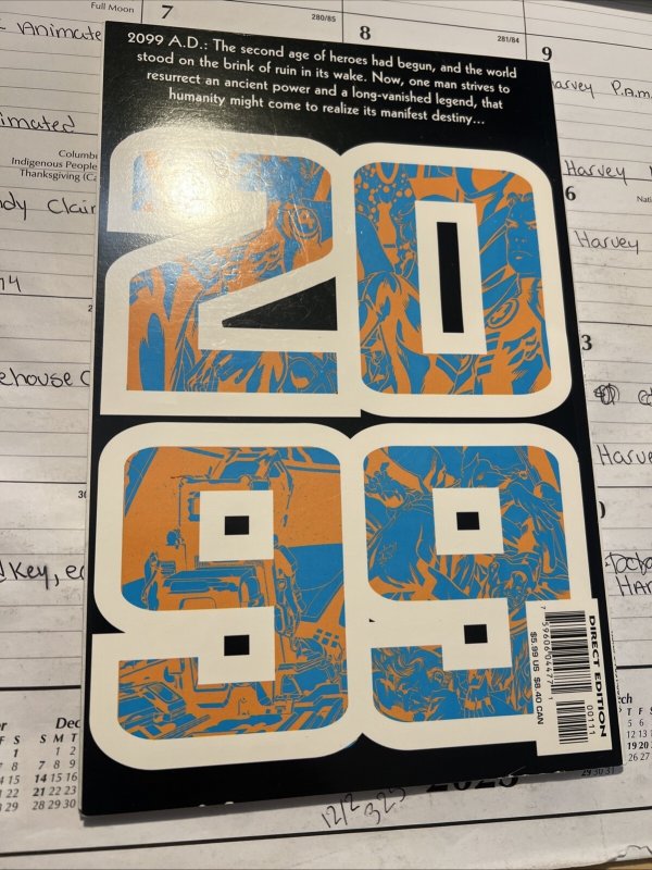 2099: Manifest Destiny (1998) Marvel Len Kaminski Mike McKone