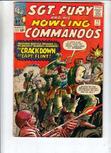 Sgt. Fury and His Howling Commandos #11 (Oct-64) VG+ Affordable-Grade Sgt. Fu...