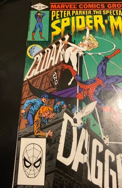 The Spectacular Spider-Man #64 Direct Edition (1982)1st cloak and dagger