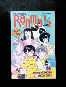 Ranma 1/2 Part 2 #11  VIZ Comics 1993 VF+