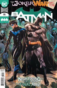 BATMAN #99 CVR A JORGE JIMENEZ (JOKER WAR) 