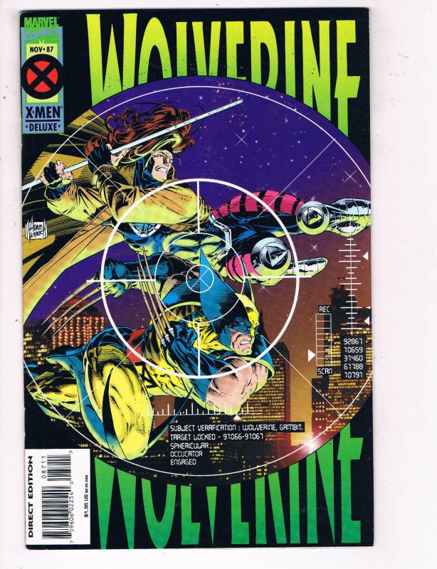 Wolverine #87 VF Marvel Comics Comic Book X Men Gambit Nov 1994 DE24