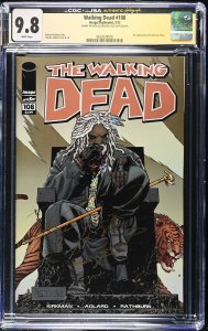 Walking Dead #108 signed by Khary Payton (3/13) Graded CGC 9.8