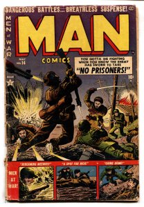 Man Comics #14--1952--Atlas--Korean War--comic book