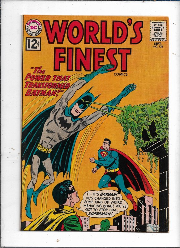 World's Finest Comics #128 (1962)  VF