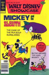 Walt Disney Showcase #39 VF ; Gold Key | Mickey and the Sleuth