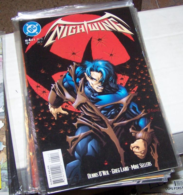  NIGHTWING  # 4  MINI- DICK GRAYSON 1995 DC COMICS BATMAN ROBIN 