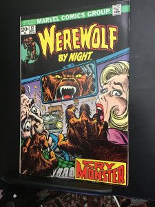 Werewolf by Night #12  (1973) High-grade rearview mirror key! VF- Wow