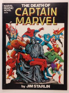 Marvel Graphic Novel: Death of Captain Marvel #1 (5.5, 1983)