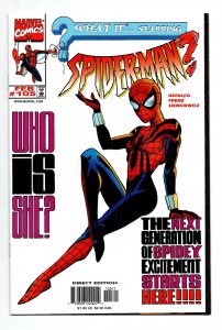 What If #105 - Origin & 1st app Spider-Girl - KEY - Sienkiewicz - 1998 - NM