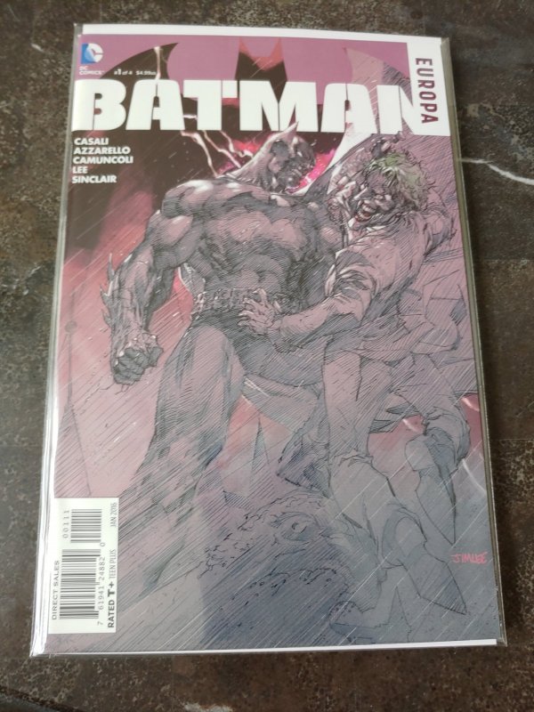 ​BATMAN EUROPA #1 JOKER SERIES WITH BATMAN NM