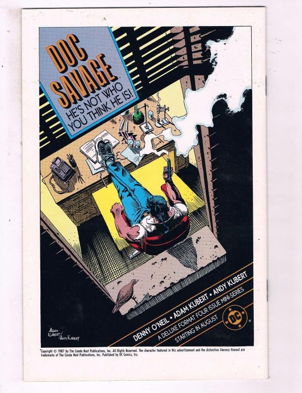 Outcasts #1 VF DC Comics Comic Book Wagner Grant 1987 DE13