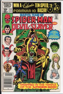 Marvel Team-Up #111 (1981) Devil-Slayer
