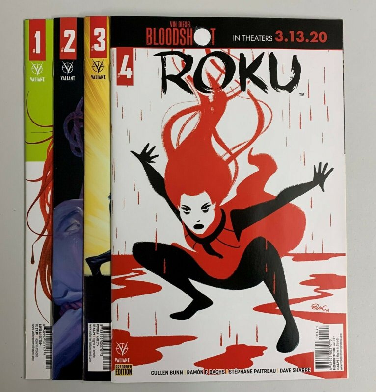 Roku #1-4 Set (Valiant 2019) 1 2 3 4 Cullen Bunn (8.0+) 