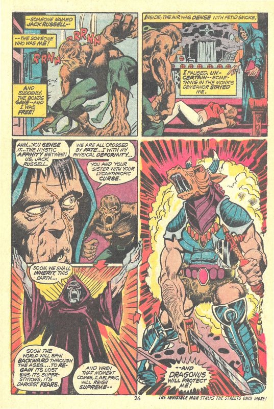 WEREWOLF BY NIGHT #3 (Jan1973) 8.0VF Roy Thomas!  Mike Ploog!  The DARKHOLD!