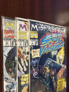 Rise of the Midnight Sons #1-6 VF-NM Marvel Comics 1992 Complete Series