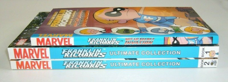 Franklin Richards Son of a Genius Ultimate Collection #1-2 + Not So Secret set