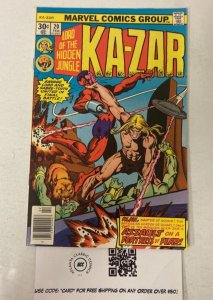Lord of the Hidden Jungle: Ka-Zar #20 FN-VF Marvel Comics Group 1973 7 LI1