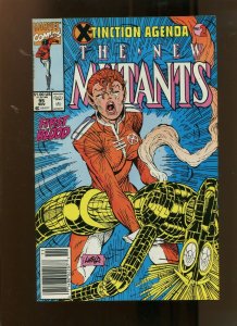 NEW MUTANTS #95 (9.2) NEWSTAND  SHELL GAME! 1990