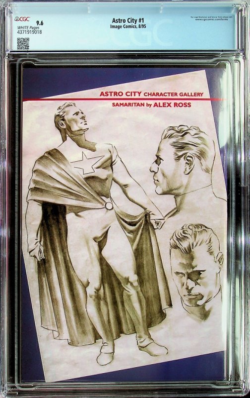 Kurt Busiek's Astro City #1 (1995) - CGC 9.6 - Cert#4371919018