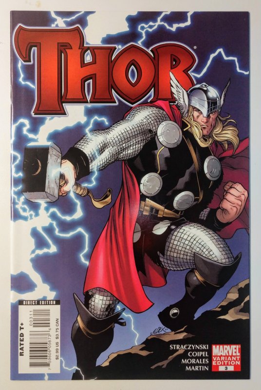 Thor #3 (9.4, 2007) Ed McGuinness Cover