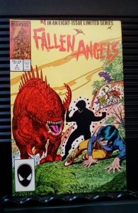 Fallen Angels #4 Direct Edition (1987)