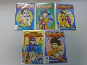 Dragon Ball Z Part 1 set #1-9 8.0 VF (1998 Viz)